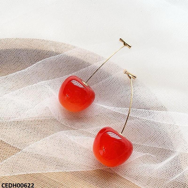 Cherry Drop Earrings