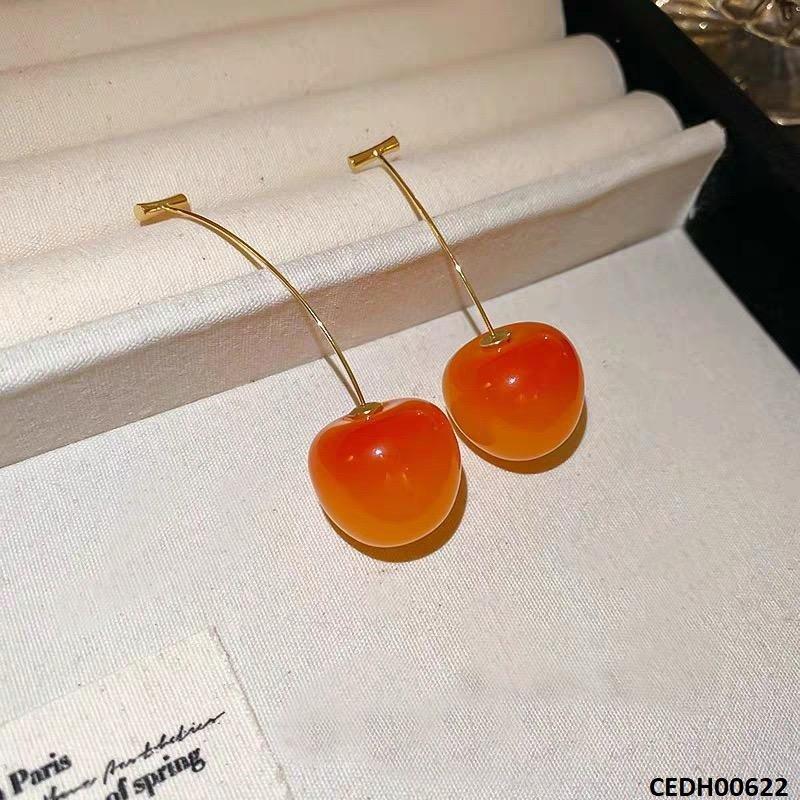 Cherry Drop Earrings