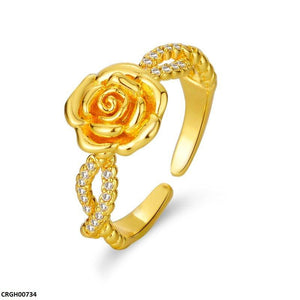 CRGH00734 ZFQ Casting Flower Ring Adjustable - CRGH