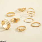 Set of 8 Rings - CRGH