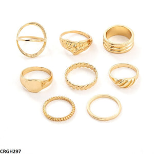 Set of 8 Rings - CRGH