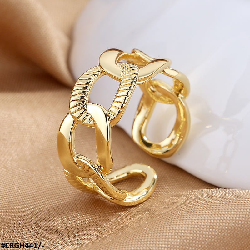 Link Chain Adjustable Ring