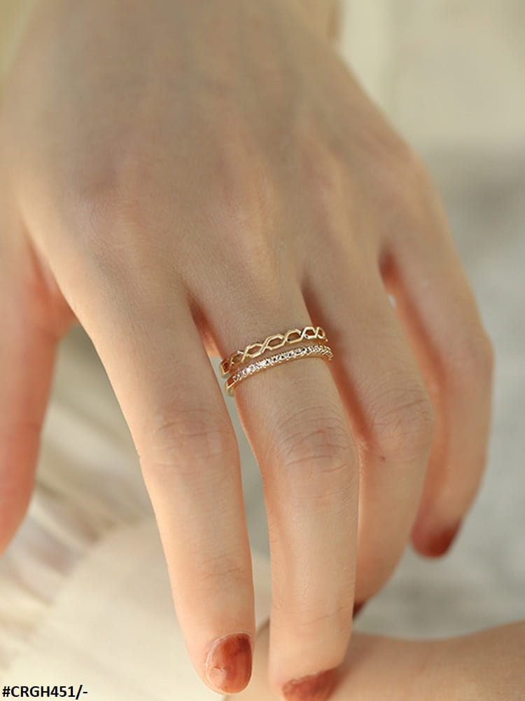 Link Chain Adjustable Ring