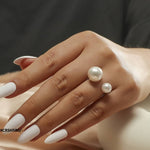 Pearl Adjustable Ring