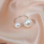 Pearl Adjustable Ring