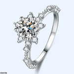 CRSH706 BJF Flower Ring Adjustable- CRSH