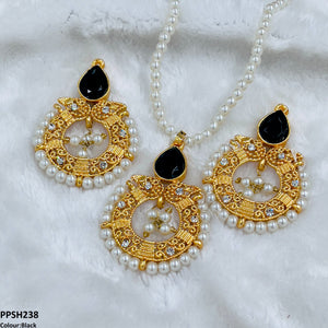 Round/Pear Pendant Set