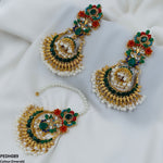 Flower Jhumki Drop Earrings