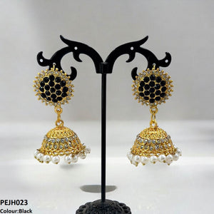 PEJH023 FRN Round Drop Jhumki - PEJH