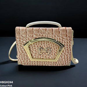 Crocodile Pattern Hand Bag