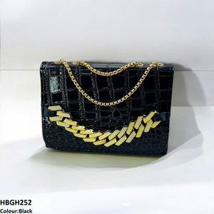 Acrylic Buckle Chain Hand Bag