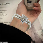 Tear Flower Pearl Bracelet - TBCH