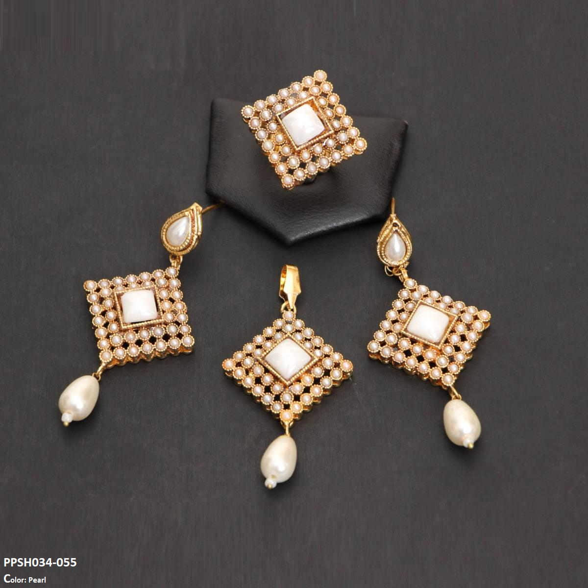 Square Pendant Set