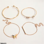 TBRH372 YYE Butterfly Bracelet Set - TBRH