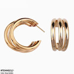 TEHH021 YYE Ear Hoops pair - CEHH