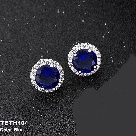 TETH404 BLX Round Step Ear Tops Pair