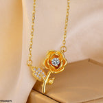 Flower Pendent with Chain - TPSH