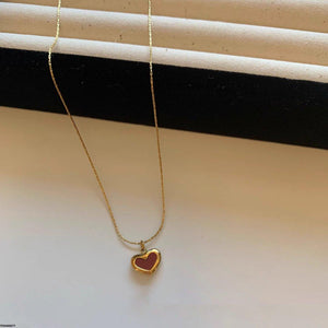 Stainless Steel Heart Pendant - TPSH