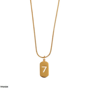 Lucky 7 Number Pendent - CPSH