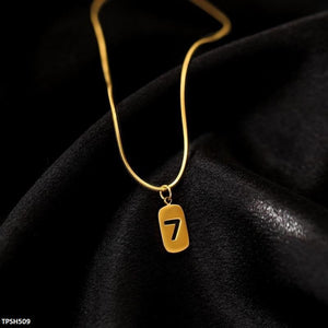 Lucky 7 Number Pendent - CPSH